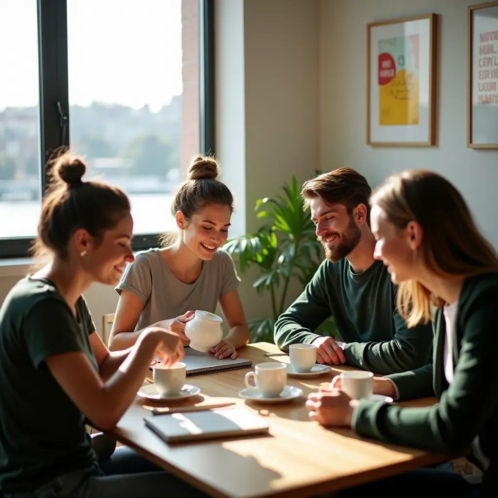 Supporting visual content